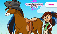 Jeu gratuit pour habiller un cheval - jeux d'habillage avec un ...