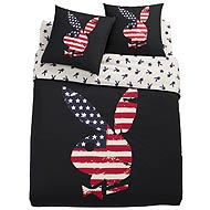 housse ado linge de lit playboy avec drapeau américain linge tendance jeune et adultes 1 personne ou 2 personnes, sept. 2011 housse ado linge de lit playboy avec drapeau américain linge tendance jeune et adultes 1 personne ou 2 personnes