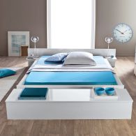 Lit design 2 places 160 x 200 cm  Lits design et modernes avec tête de lit 