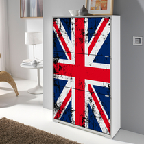 meuble à chaussures british deco anglaise drapeau union jack rangement chaussures british.jpg