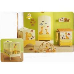 déco girafe chambre bebe