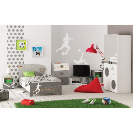 Décoration et meuble football pour chambre d'enfant aménager et ... Meubles de chambre pour enfant