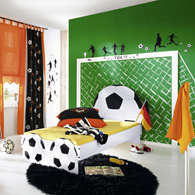 décoration chambre football