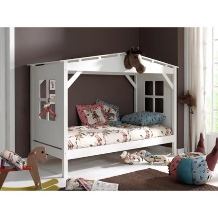 Lit pour chambre de fille lit original pour aménager une chambre ... Lit pour enfant fille