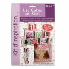 materiel bricolage noel enfant de 5 ans, 6 ans, 7 ans,8 ans, 9 ans, 10 ans fabriquer cube decoration noel, nov. 2010