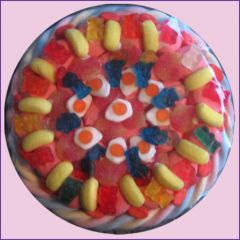 modèle gâteau de bonbon haribo à commander, sept. 2010