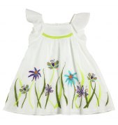 robe bain de soleil fleurie bébé fille 2010, mar. 2010