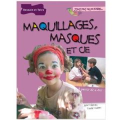 livre maquillage apprendre à maquiller un visage d'enfant pour une fête le carnaval un anniversaire
