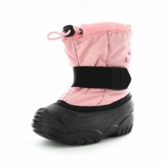 bottes kamik pour fille neige en soldes avec scratch maintien rose noir petit prix bottes chaussures neige enfant.jpg
