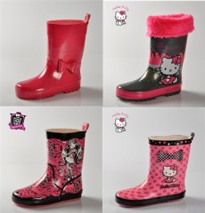 bottes de pluie fille enfant unie, hello kitty, monster high bottes pour la pluie pour les filles de 3 ans, 4 ans, 5 ans, 6 ans, 7 ans, 8 ans et plus bottes pluies pas cher.png