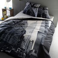housse de couette amerique building etats unis new york ville imprimé
