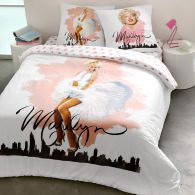 housse de couette ado fille, housse de couette marylin housse couette ado fille lit 1 place, 2 places, 140 x 200, 220 x 240 linge de lit tendance ado fille original.jpg