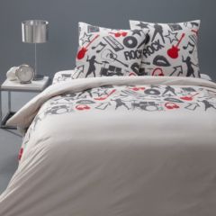 HOUSSE DE COUETTE 220X240 CM + 2 TO 63X63 CM GLAMOUR