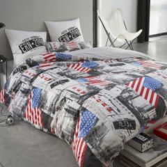 new york housse de couette ado 140 x 200 200 x 200 220 x 240 housse de couette pas cher new york bleu gris lit 1 place 1 personne 2 places 2 personnes.jpg