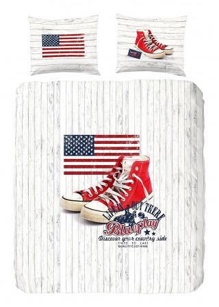 Housse_de_couette_ado_pas_cher_drapeau_americain_et_converse_rouge.jpg