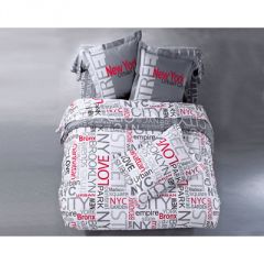 housse de couette new york texte rouge blanche grise pas cher lit 1 place lit 2 places 140 x 200 200 x 200 220 x 240 housse mode fille garçon usa.jpg