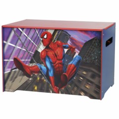 coffre à jouets rangement chambre garçon Spiderman coffre en bois pour rangement chambre garçon spiderman.jpg