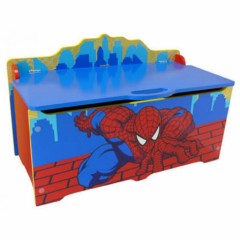 rangement coffre à jouets spiderman pas cher coffre en bois spiderman pour rangement chambre enfant.jpg