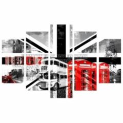 tableau london 5 sets destructuré tableau london original pas cher idee cadeau deco utile pour adulte adulte deco londres.jpg