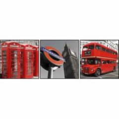 tableau toile imprimée horizontale londres london bus station metro representation image londres tableau pas cher pour cadeau.jpg