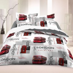 housse london blanche rouge et grise noire avec bus londonnien imprimé parure 2 personnes 220 x 240 housse et taies d'oreillé.jpg
