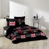 housse couette londres london noir avec drapeau jeune ao avec taies d'oreiller cadeau pas cher londres.jpg