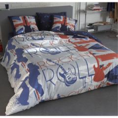 housse de couette london rock nouvelle collection lit 1 personne lit 2 personnes 140 x 200, 200 x 200, 220 x 240, rouge, bleu, blan couette tendance ado.jpg