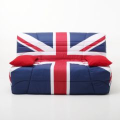 bz housse drapreau anglais union jack deco studio etudiant couchage canapé tendance ado