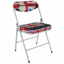 chaise pliante deco meuble petit accessoire deco pratique deco london union jack