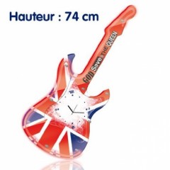 horloge british forme guitare originale decoration anglaise cuisine accessoire deco pas cher et originale.jpg