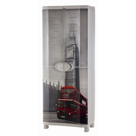 Armoire_deco_british_london_grise_et_rouge_rangement_chambre_salon_2_portes_et_4_etageres_meuble_rangement_londres.jpg