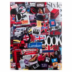 tableau toile deco londres monument metro underground london city londres decorer mur