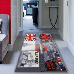 tapis deco london british drapeau texte london symbole monument et musés anglais deco anglaise pas cher tapis chambre ou salon.jpg