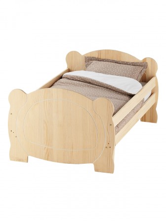 lit evolutif en bois brut à peindre pas cher personnaliser lit enfant evolutif fille ou garçon peinture stickers idée deco.jpg