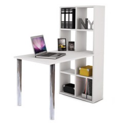 bureau avec rangement pour petit espace pas cher rangement etagère et plan de travail intégré.jpg