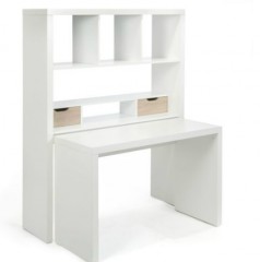 bureau etagère rangement bureau coulissant et modulable pour travailler pas cher pratique pour petit espace bureau junior, ado, etudiant.png