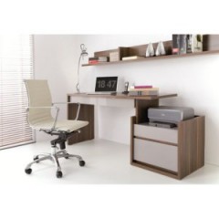 bureau pour ordinateur et imprimante poste multimédia et inforamatique pour petit espace.jpg