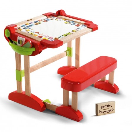 bureau en bois pour jeune enfant 3 ans, 4 ans, 5 ans, 6 ans espace de jeu de travail pour les petits.jpg