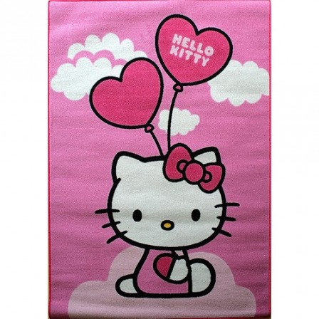 tapis pas cher hello kitty rose avec ballon tapis rectangulaire sol chambre fille fan hello kitty.jpg