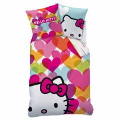 housse de couette hello kitty 140 x 200 lit 1 personne parure taie et housse nouveautés coeurs couleurs et kitty imprimé housse kitty pas cher.jpg