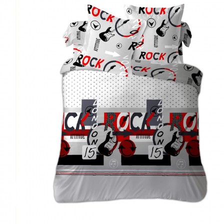 Parure de couette london rock attitude pour fille ado