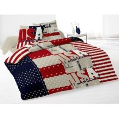 housse de couette usa top tendance jeune adulte junior ado pas cher parure housse et taie coloris rouge gris noir moderne petit prix.jpg