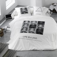 housse de couette moustache will smith eleven noir et blanc top mode et tendanche jeune adulte ado blanc et gris avec photo imprimée will smith.jpg