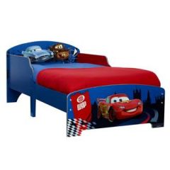 lit en bois flash mc queen lit voiture cars disney 70 x 140 lit tendance garcon pas cher petit prix original disney 2 ans, 3 ans, 4 ans et plus