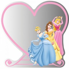 miroir original pour chambre fille princesse disney miroir decoration murale 25 cm x 35 cm pas cher.jpg
