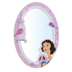 miroir fille princesse disney miroir ovale pour decoration murale