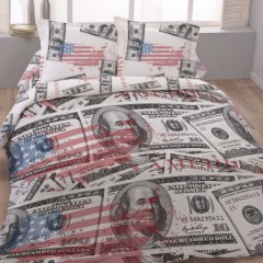 housse de couette 220 x 240 dollars imprimé housse USA pas cher linge de lit fantaisie US.jpg