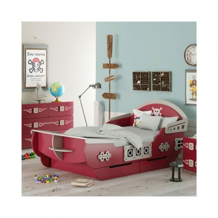 Decorer La Chambre D Un Garcon Sur Le Theme Des Pirates Linge De