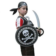 accessoires deco de pirate à accrocher ou pour décorer chambr pirate