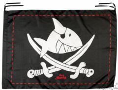drapeau deco de pirate à accrocher pour decorer